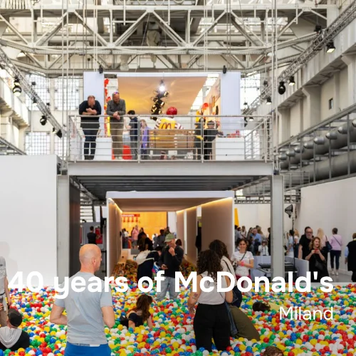 40 years of McDonald's – Milano